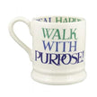 Emma Bridgewater-Walk To Your True North 1/2 Pint Mug
