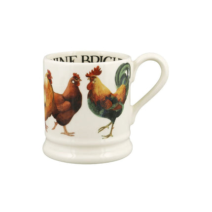 Emma Bridgewater Rise & Shine Shine Bright half-pint mug, handmade in Stoke-on-Trent, available in New Zealand
