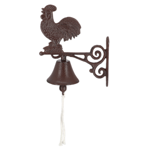 Cast Iron Rooster Doorbell
