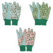 Rose Print Garden Gloves