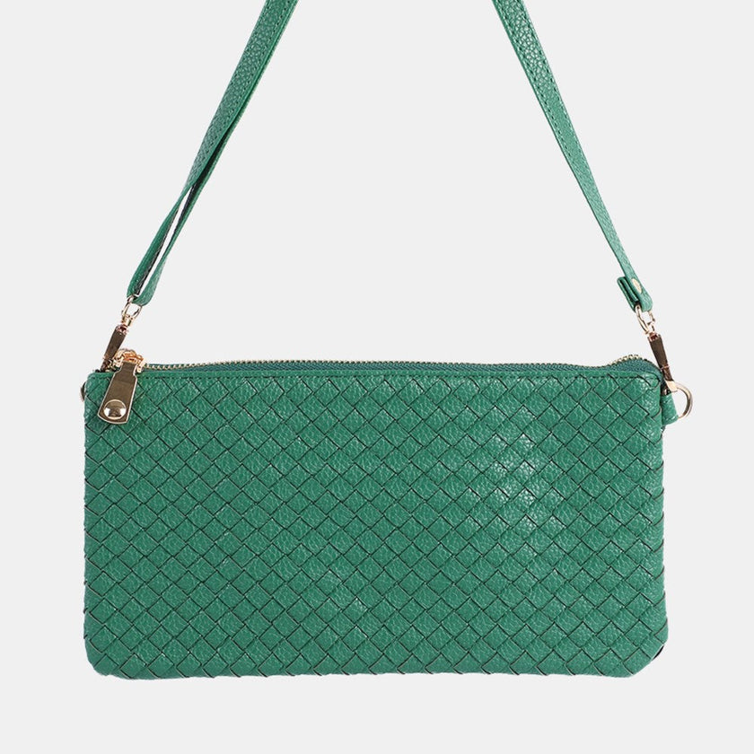 Lila Crossbody/Clutch Weave Bag-Various Colours