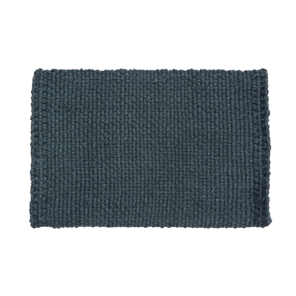 Saffron Inc- Jute Rug Panama Blue