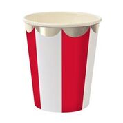 Red Stripe Cups