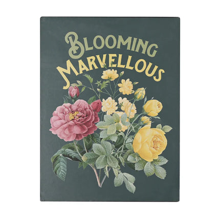 Blooming Marvellous Wall Plaque