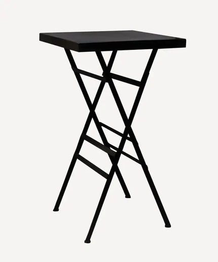 Square Black Side Table by French Country Collections