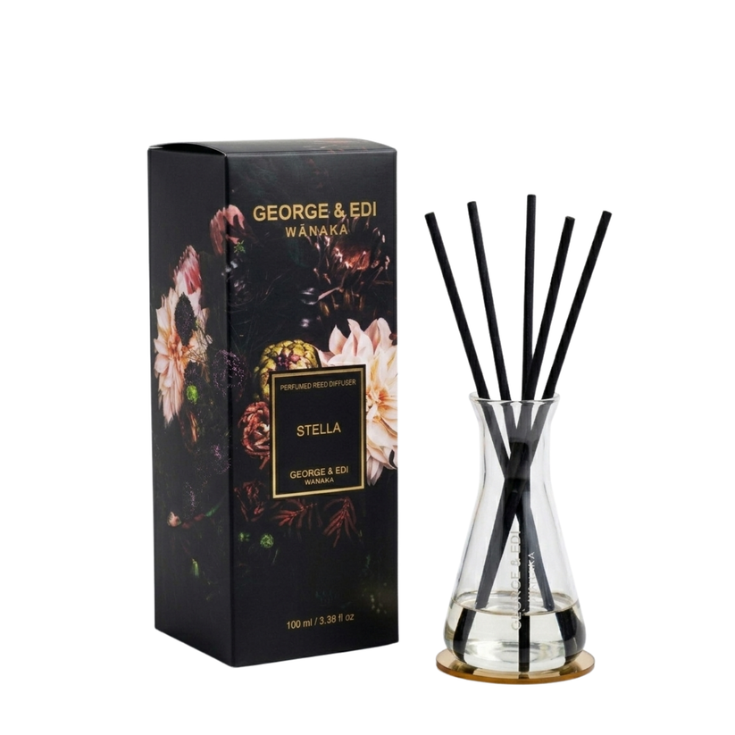 Reed Diffuser by George & Edi - Dark Collection