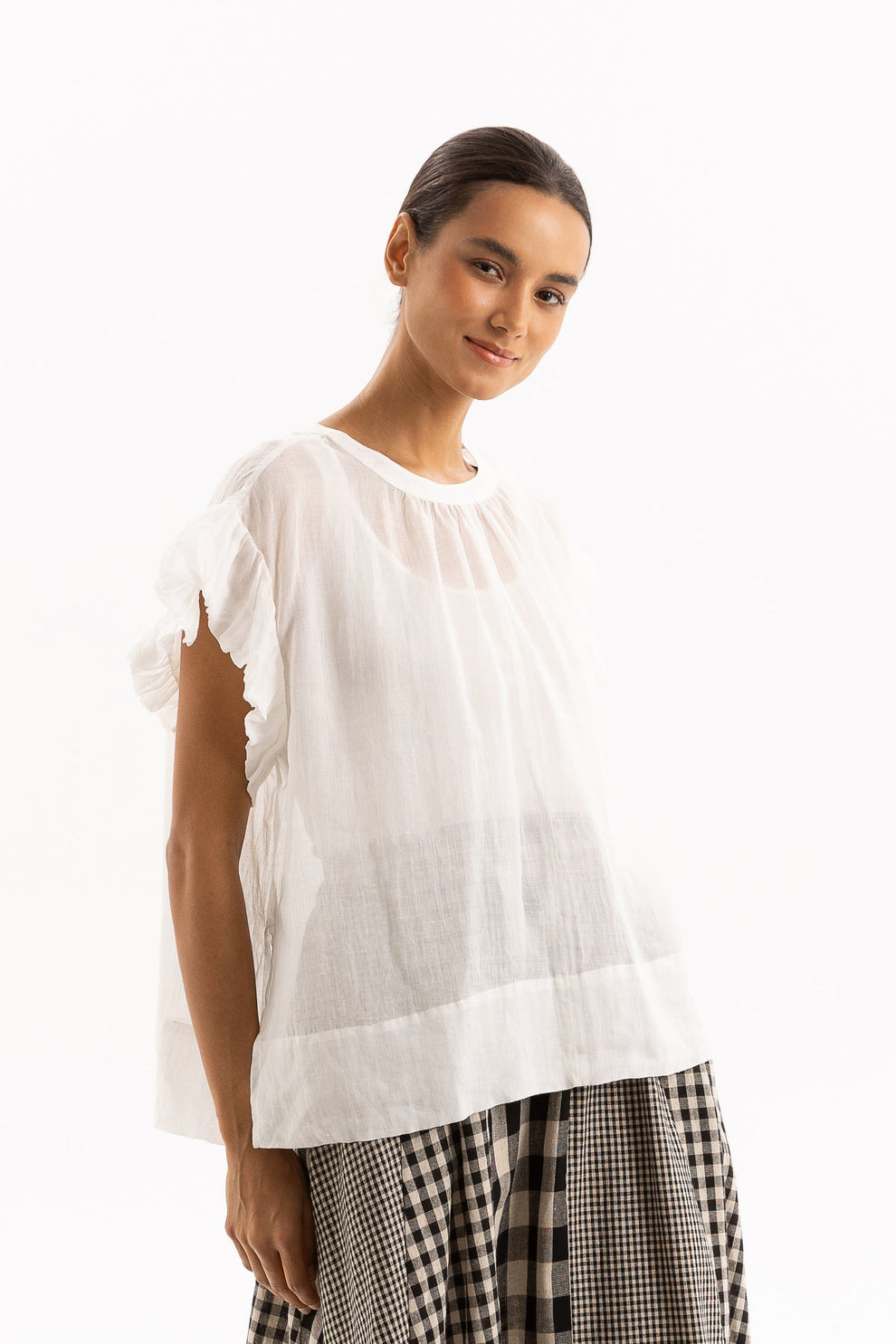 Della Top-White, Two by Two