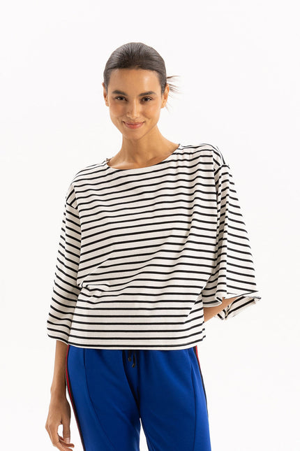 Ra Striped Top-Blacklist