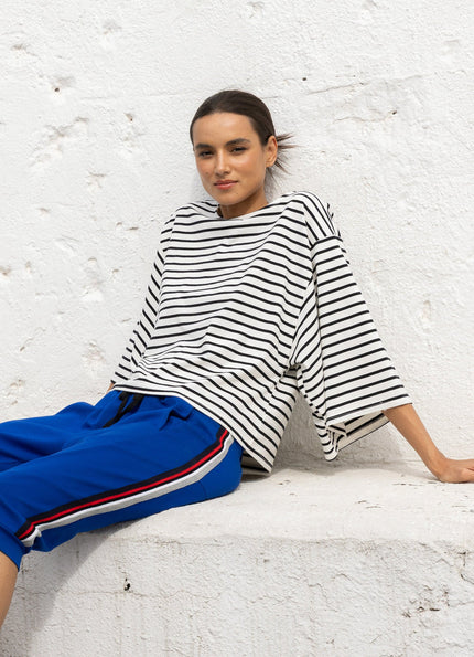 Ra Striped Top-Blacklist