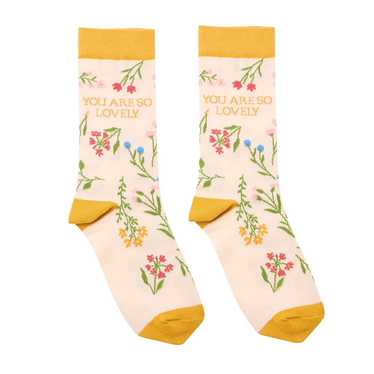 Cottage Garden Socks - You are so Lovely