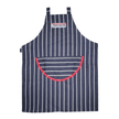 Apron-French Bistro, Navy Stripe