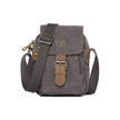 Troop London Small Flap Front Cross Body Bag - Brown