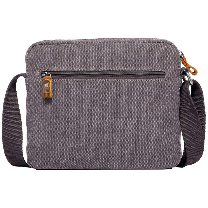 Troop Classic Zip Top Satchel - Charcoal - Small