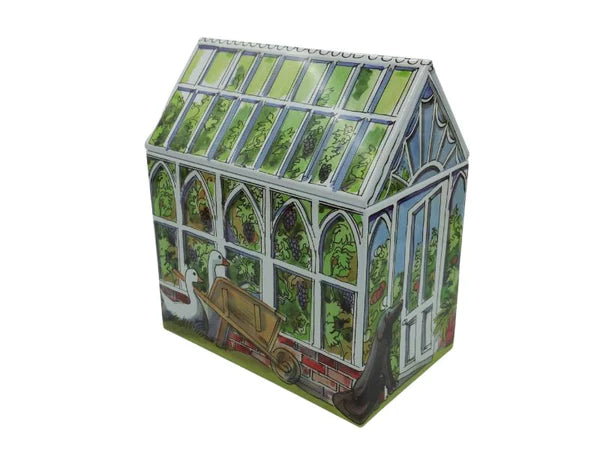 Emma Bridgewater Greenhouse Tin — garden-themed storage tin, NZ stockist Villarosa Maison