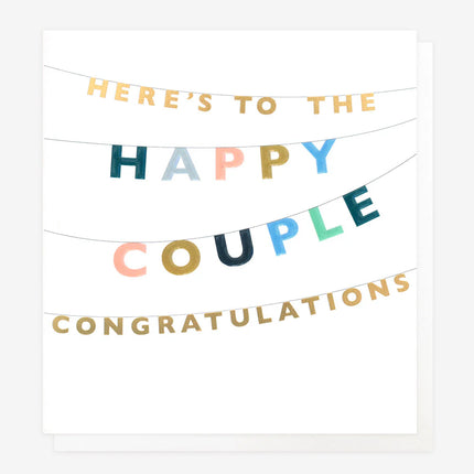 Happy Couple Card- Caroline Gardner