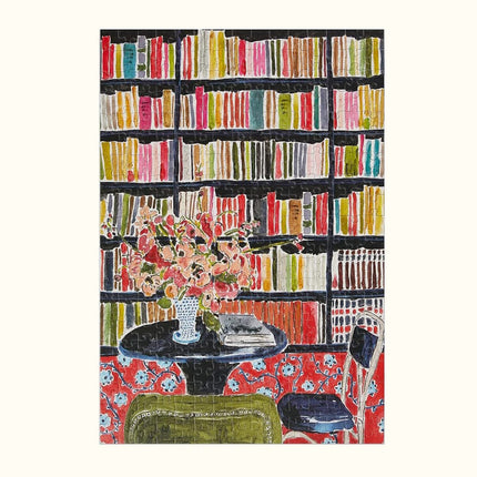 Books with Flowers 500 pce Puzzle