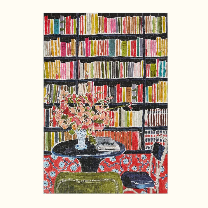 Books with Flowers 500 pce Puzzle