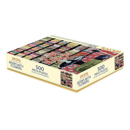 Books with Flowers 500 pce Puzzle