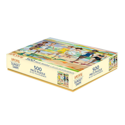 Sunset Swim Puzzle-500pce