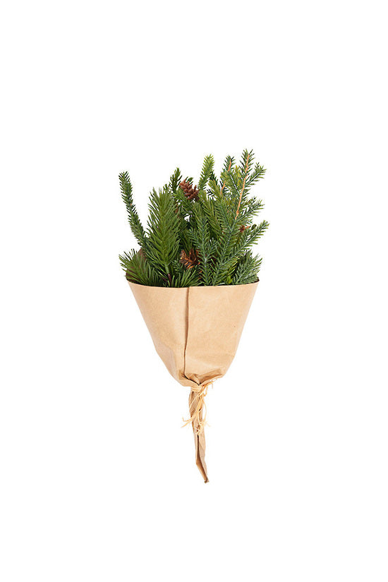 Spruce & Pinecone Bouquet - 30cm Small