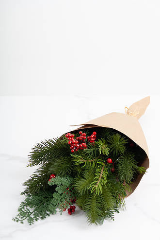 Spruce & Berry Bouquet - 50cm Large