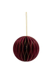 Papier Gilded Ball Hanging Decoration - Mulber