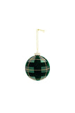 Highland  Glass Bauble Green - Small