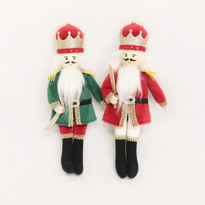 Hanging Nutcracker Christmas Decoration