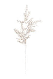 White Pearly Berries Spray 61cm