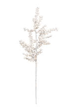 White Pearly Berries Spray 61cm