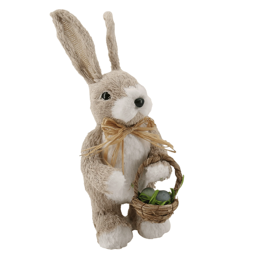 Standing Rabbit with Thread Fur 31cm