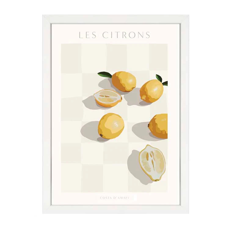 Les Citron Framed Print A3