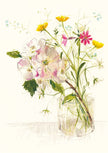 Spring Vase Bloom Greeting Card