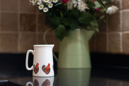 Rooster 1/2 Pint Jug-Jane Haigh
