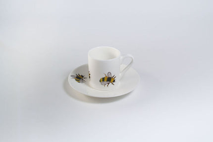 Bee Espresso Cup and Saucer-Jane Haigh