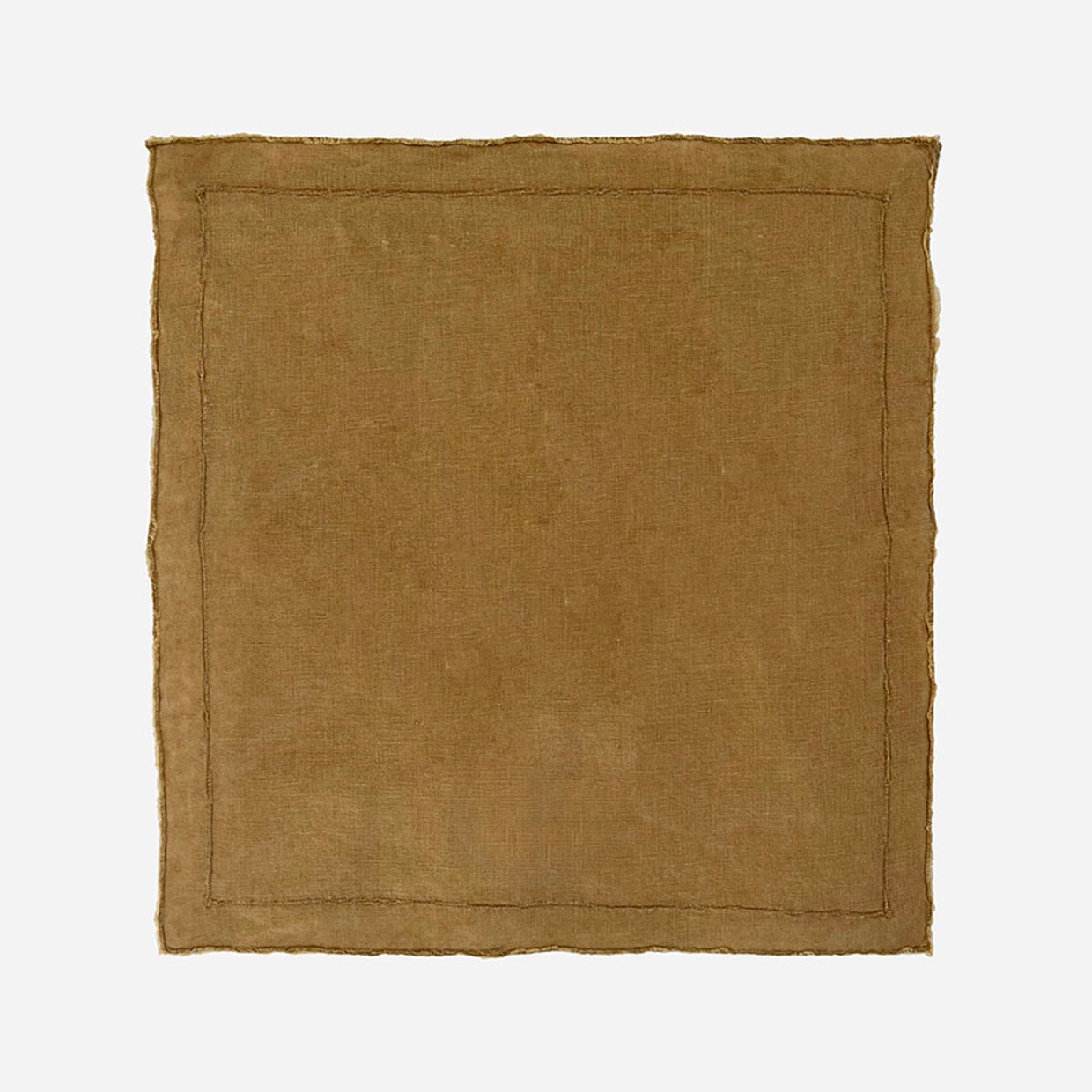 CC Interiors Set of 4 Old Gold 100% Linen Napkins