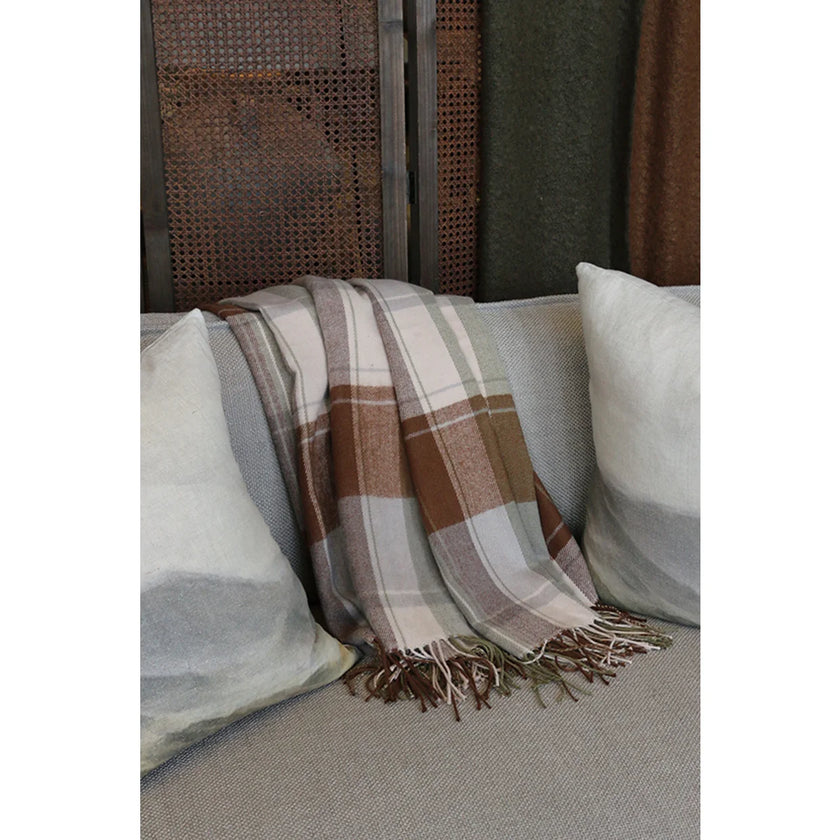 Highland Tartan Throw 130x170cm