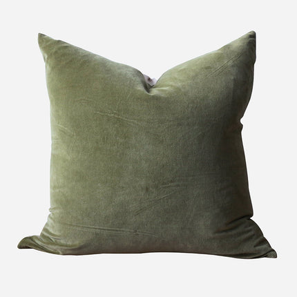 Raphael Sage Green Velvet Cushion Cover