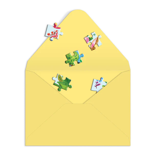 Greeting Card Puzzle -Easter Eggs