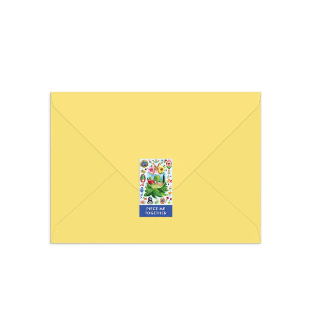 Greeting Card Puzzle -Easter Eggs