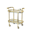 Belmont Rose Gold Bar Cart