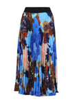 Olga de Polga- Fiorella Pleated Skirt Ocean