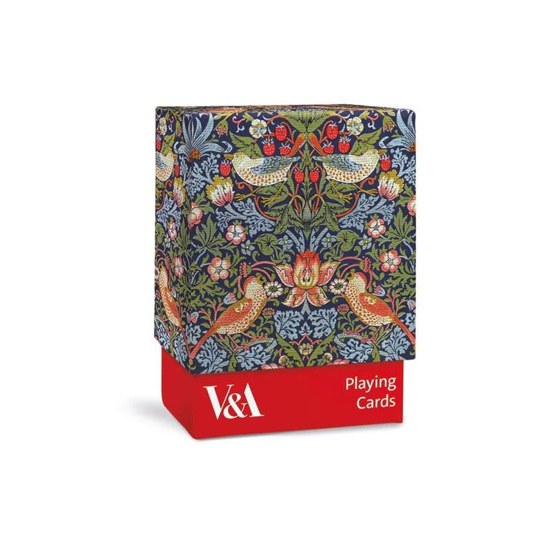 Strawberry Thief Playing Cards