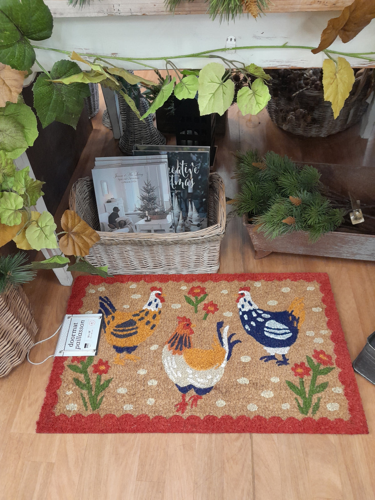 Free Range Chickens Doormat