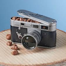 Vintage Camera Tin