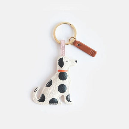 Caroline Gardner Spotty Dog Keyring