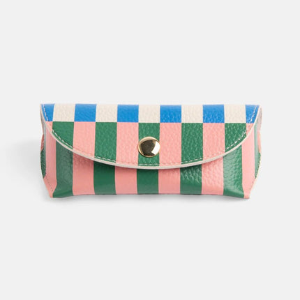 Caroline Gardner Multi Stripe Glasses Case