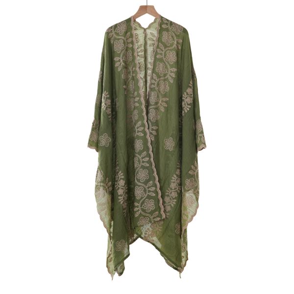 Cat Coverup Garland Green