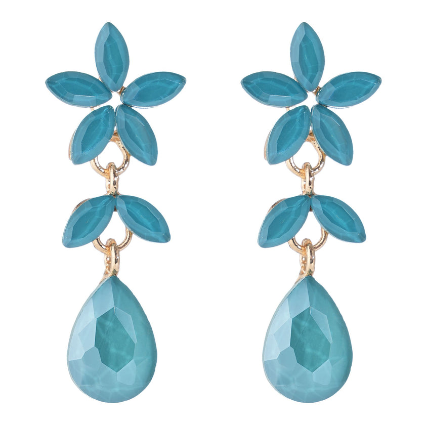 Cindy Earrings Teal
