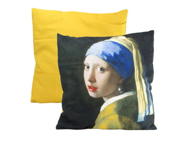 Girl with a Pearl Earring Cushion - Museum Editions